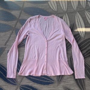 Lilly Pulitzer Women’s Clarissa Cardigan‎ Heathered Paradise Pink Size Small